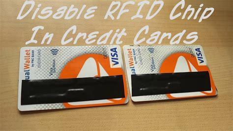 can you refuse an rfid chip card|removing rfid chip credit card.